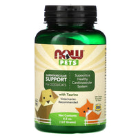 Now Foods, Pets, Cardiovascular Support for Dogs/Cats, 4.5 Oz UPC 733739043061 | HiLife Vitamins