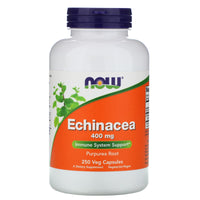 Now Foods, ECHINACEA PURP 400mg, 250 Capsules UPC 733739046628 | HiLife Vitamins