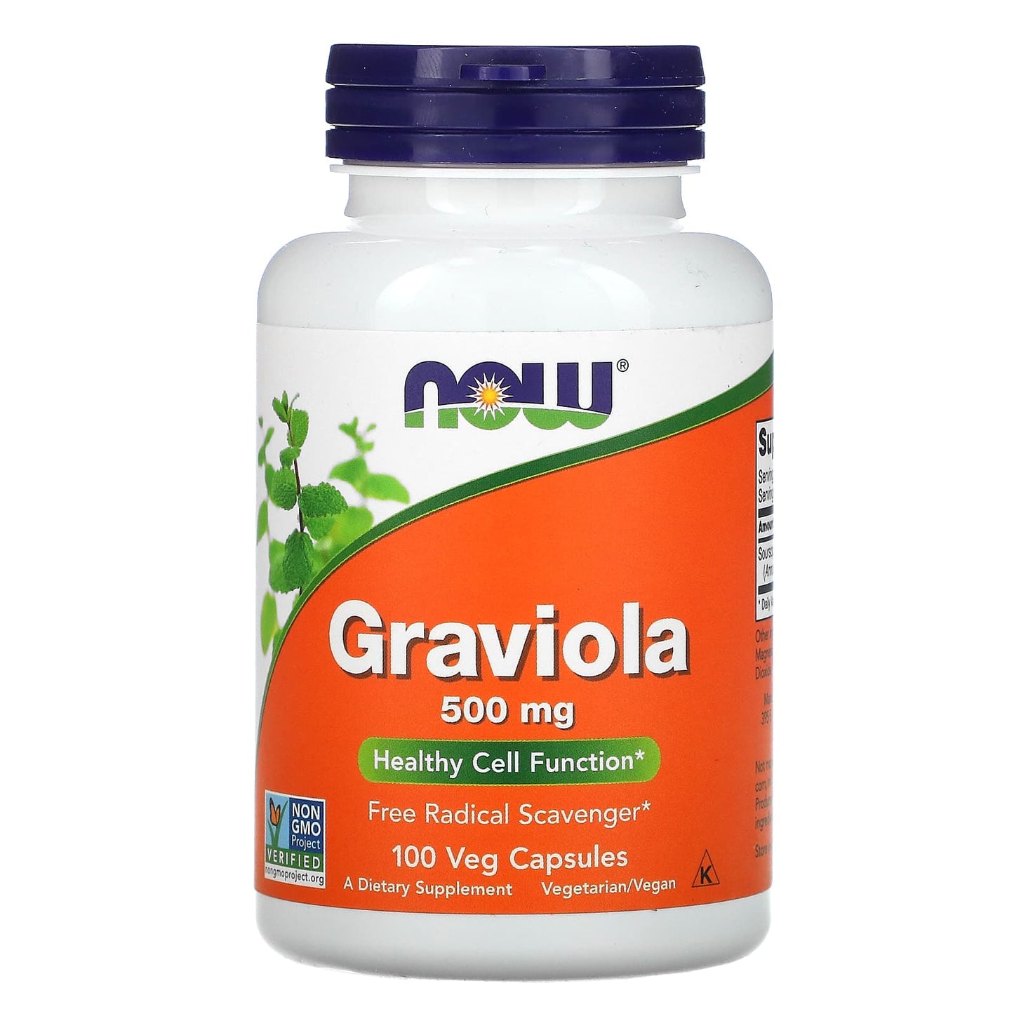 Now Foods, Graviola 500 mg, 100 Capsules UPC 733739047038 | HiLife Vitamins