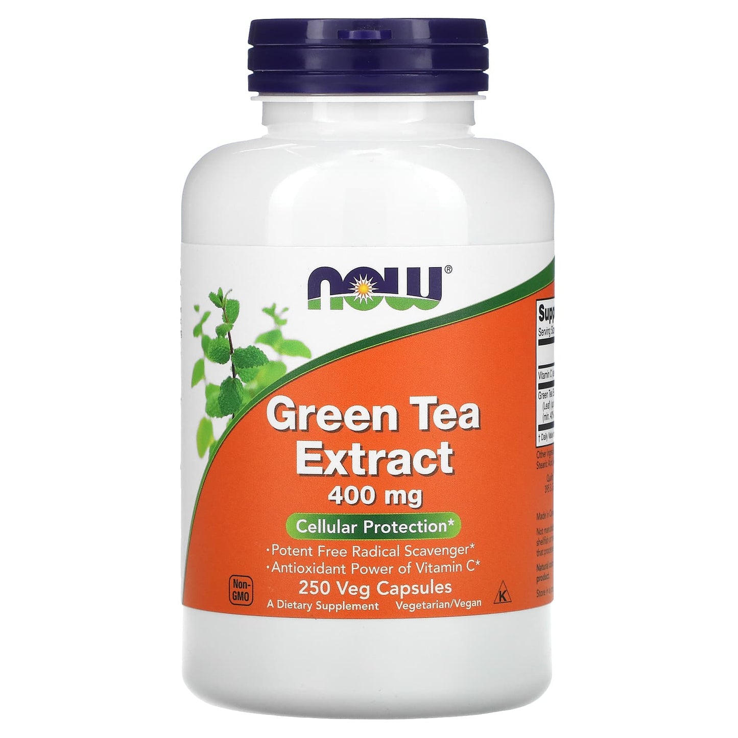 Now Foods, GREEN TEA EXTRACT 400 mg, 250 Capsules UPC 733739047069 | HiLife Vitamins