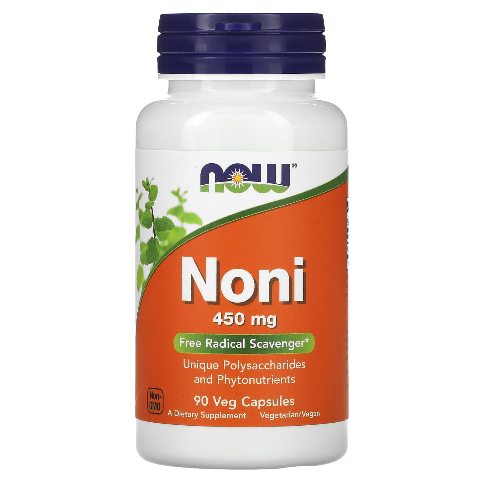 Now Foods, Noni 450 mg, 90 Veg Capsules - 733739047120 | Hilife Vitamins