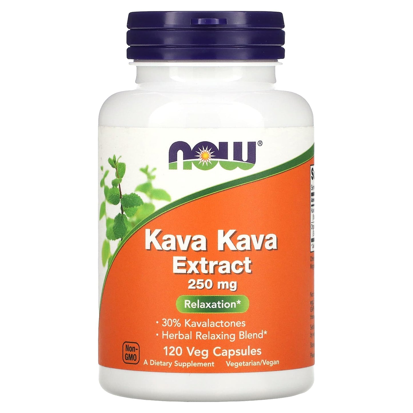 Now Foods, Kava Kava 250 mg, 120 Veg Capsules UPC 733739047175 | HiLife Vitamins