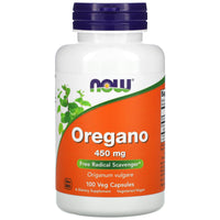 Now Foods, Oregano 450 mg, 100 Capsules UPC 733739047243 | HiLife Vitamins