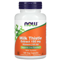 Now Foods, Silymarin 150mg, 120 Vegetarian Capsules UPC 733739047373 | HiLife Vitamins