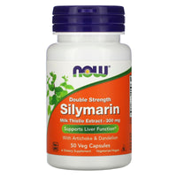Now Foods, Silymarin 2x 300mg, 50 Vegetarian Capsules UPC 733739047380 | HiLife Vitamins