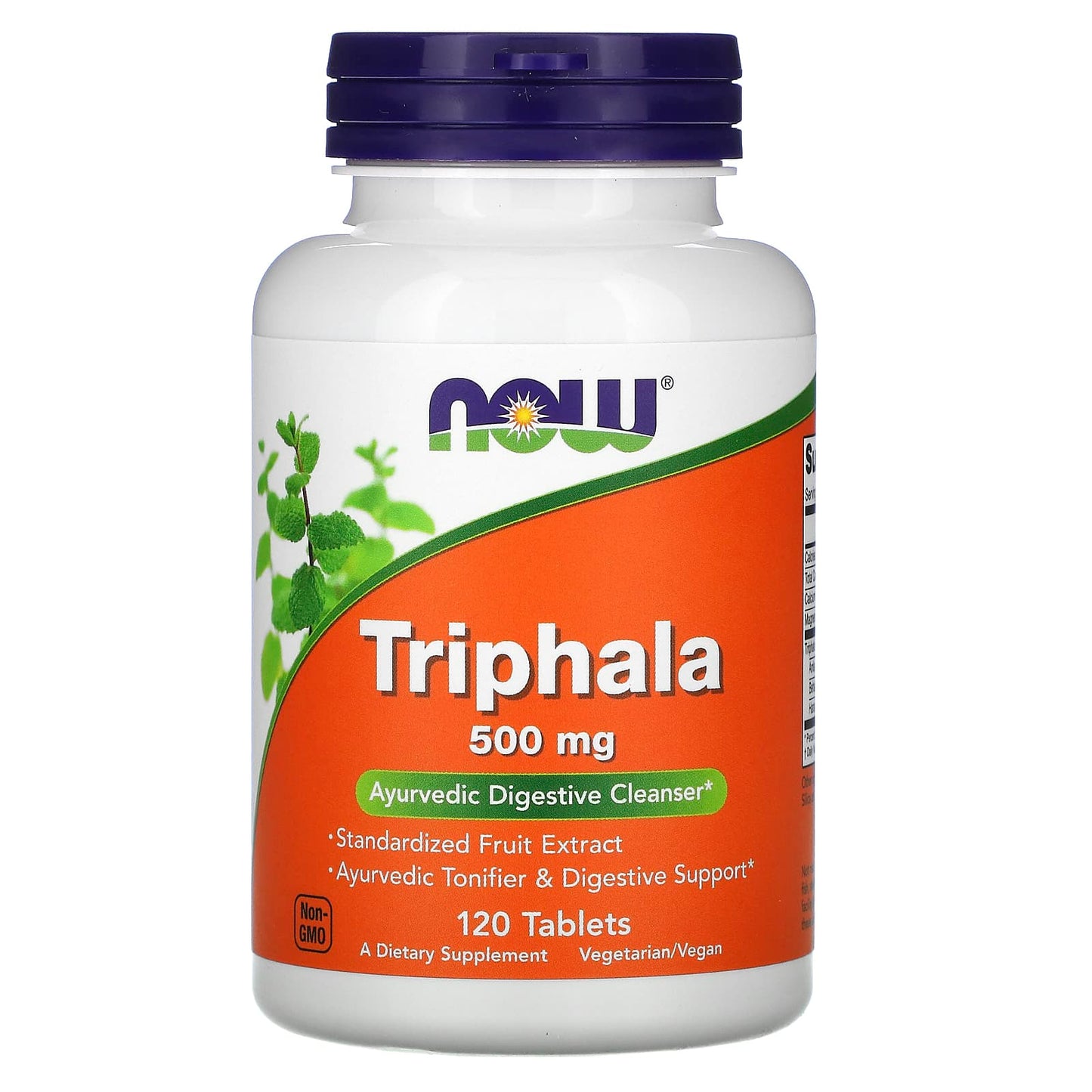 Now Foods, TRIPHALA 500MG 120, 120 Tablets UPC 733739047649 | HiLife Vitamins