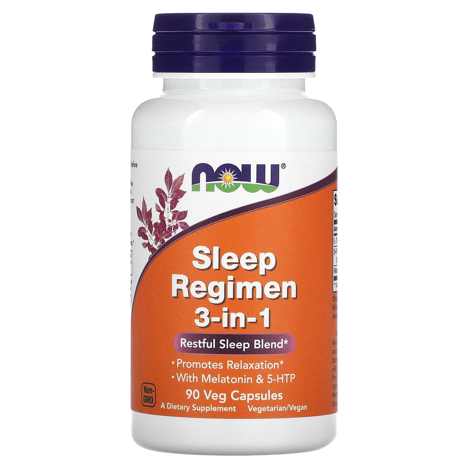 Now Foods, SLEEP REGIMEN, 90 Veg Caps UPC 733739047694 | HiLife Vitamins