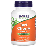 Now Foods, TART CHERRY 500MG, 90 Veg Caps UPC 733739047861 | HiLife Vitamins