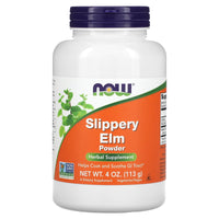 Now Foods, Slippery Elm Powder, 4 oz UPC 733739050601 | HiLife Vitamins