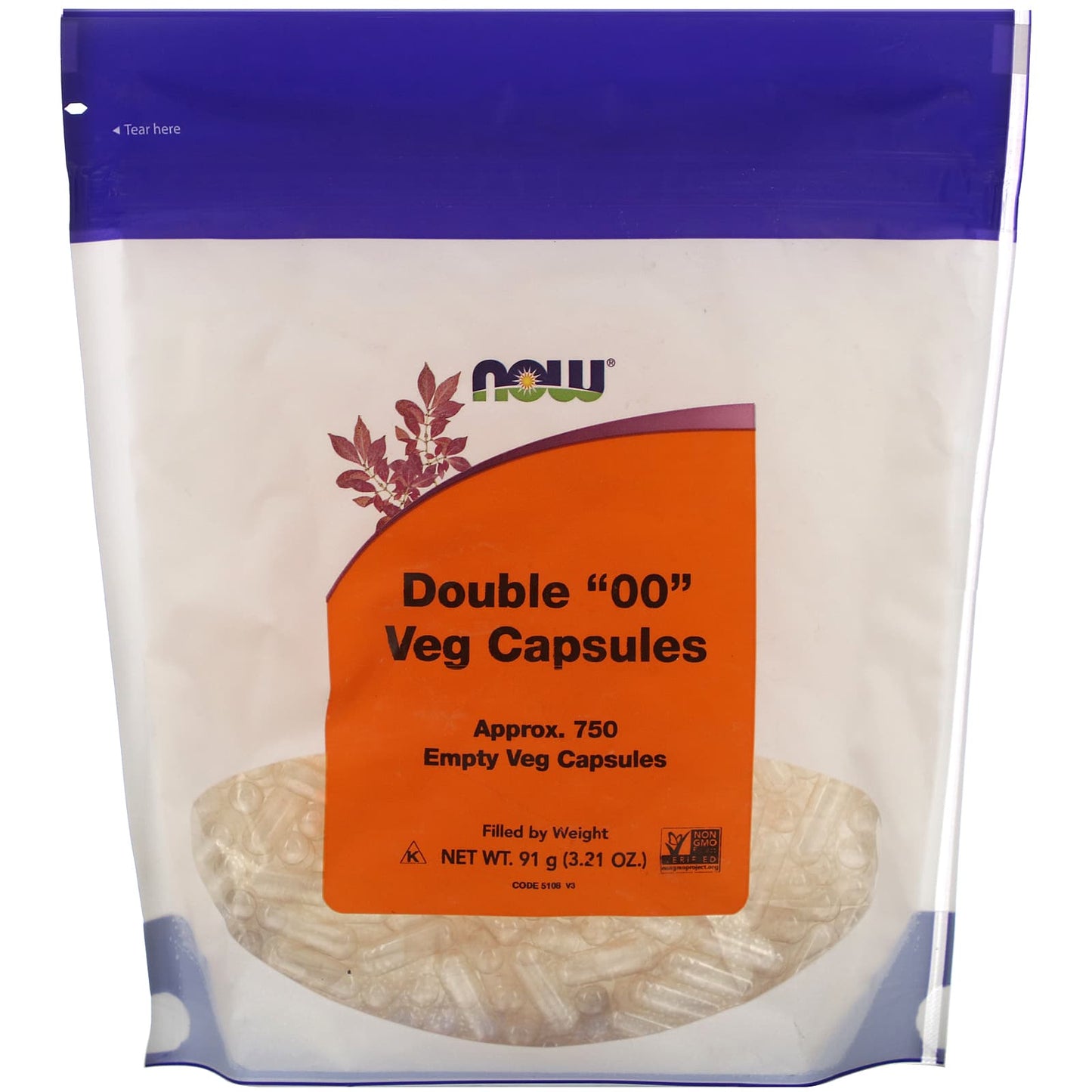 Now Foods, '00' EMPTY, 750 Capsules UPC 733739051080 | HiLife Vitamins