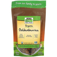 Now Foods, Organic Goldenberries, 8 OZ OZ UPC 733739056986 | HiLife Vitamins