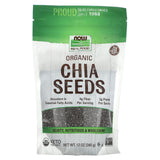 Now Foods, Black Chia Seeds Organic, 12 OZ - 733739062444 | Hilife Vitamins