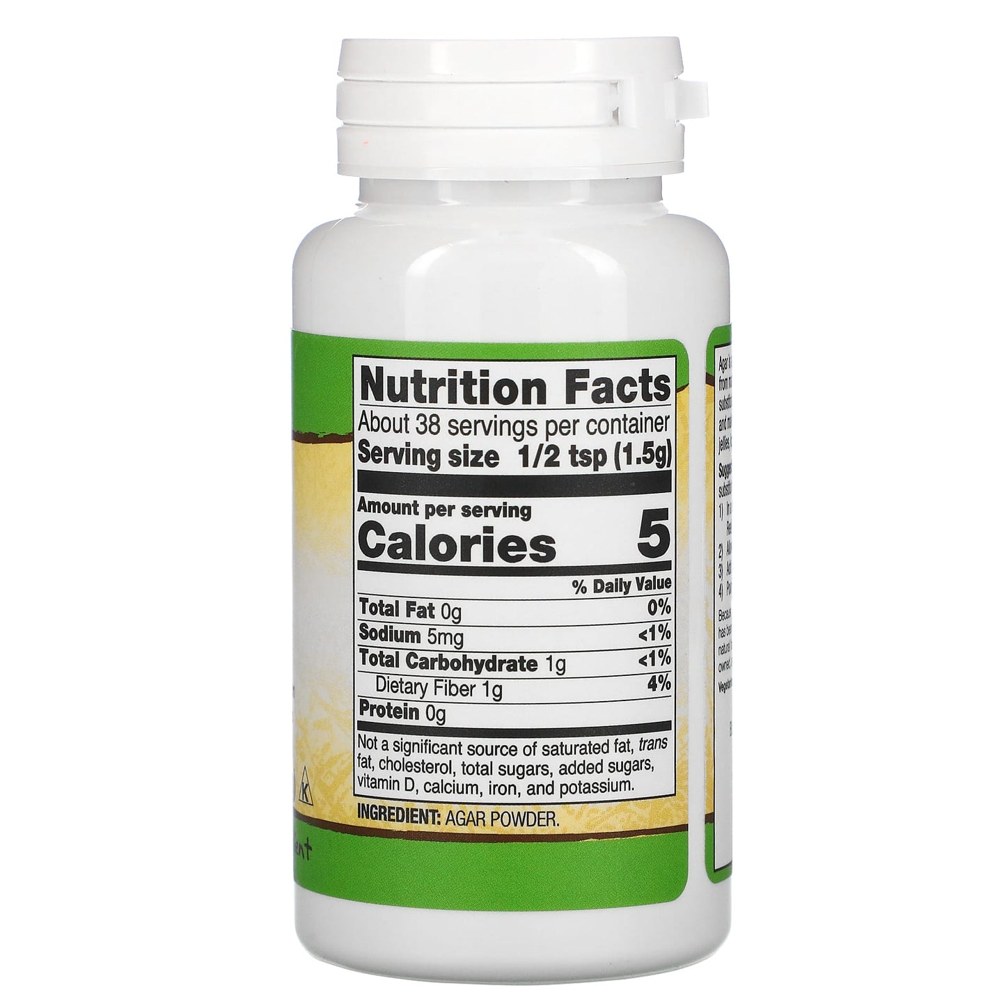 Now Foods, Agar Powder, 2 oz UPC 733739064103 | HiLife Vitamins