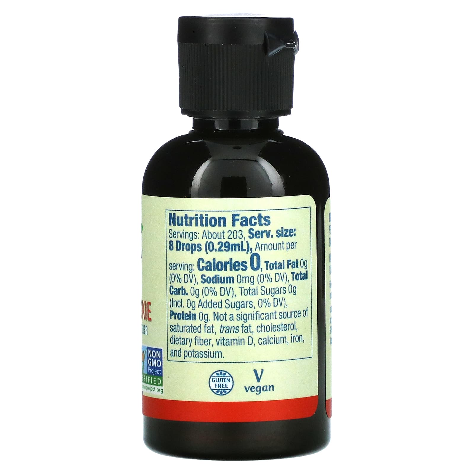 Now Foods, BETTERSTEVIA CHOCOLATE MINT COOKIE LIQ, 2 Oz UPC 733739068996 | HiLife Vitamins