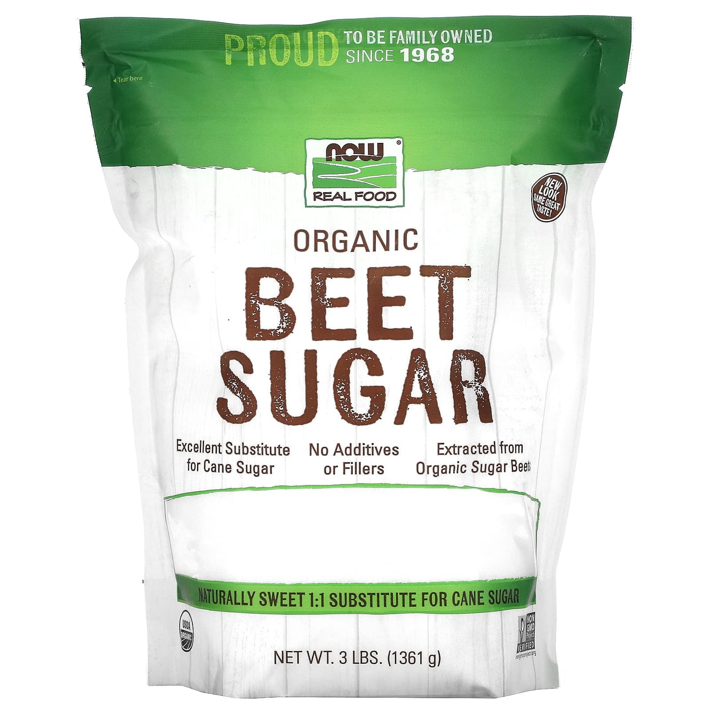 Now Foods, BEET SUGAR, 3 LB UPC 733739069108 | HiLife Vitamins