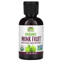 Now Foods, ORGANIC LIQUID MONK FRUIT, 2 Oz UPC 733739069160 | HiLife Vitamins