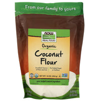 Now Foods, Coconut Flour Organic, 16 OZ OZ UPC 733739069177 | HiLife Vitamins