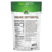 Now Foods, Organic Erythritol, 1 LB UPC 733739069214 | Hilife Vitamins