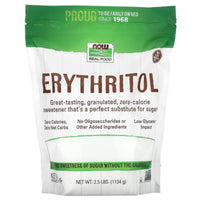 Now Foods, Erythritol, 2.5 Powder UPC 733739069238 | HiLife Vitamins