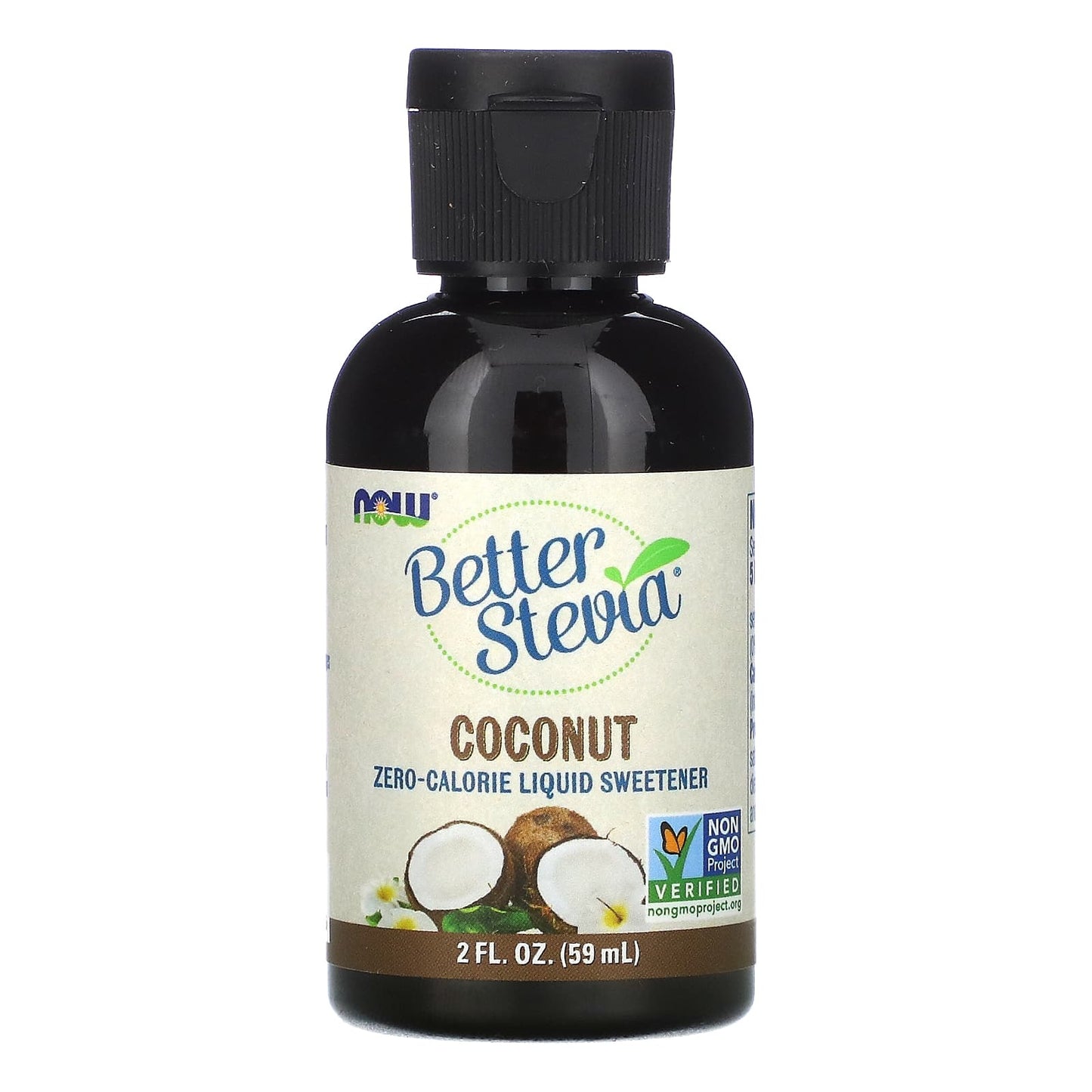 Now Foods, Betterstevia Coconut, 2 OZ Liquid UPC 733739069306 | HiLife Vitamins