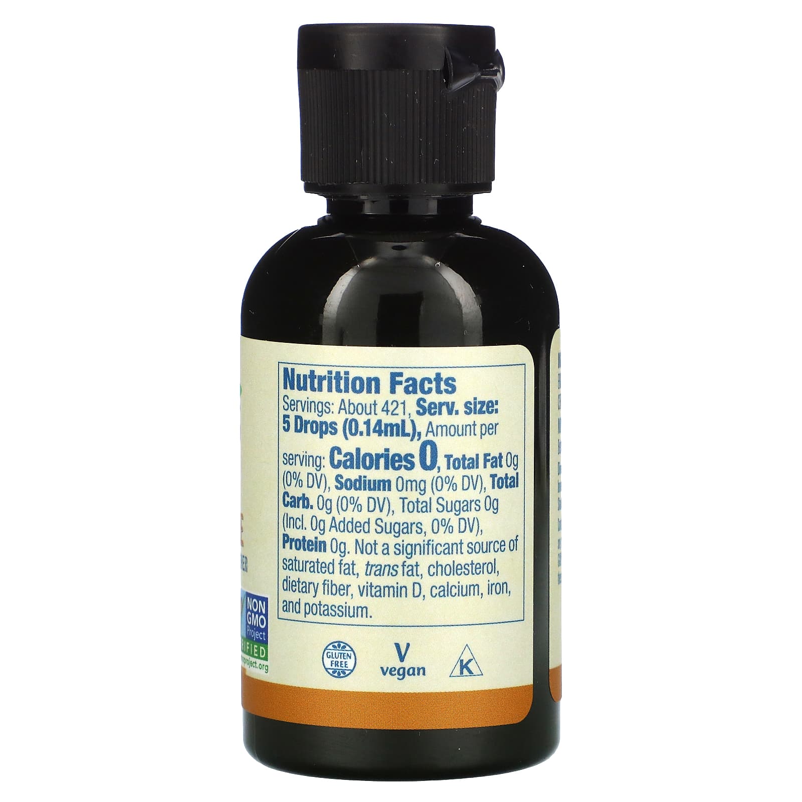 Now Foods, Betterstevia English Toffee, 2 OZ Liquid UPC 733739069382 | HiLife Vitamins