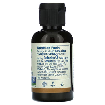 Now Foods, Betterstevia Liquid Vanilla, 2 OZ UPC 733739069795 | HiLife Vitamins