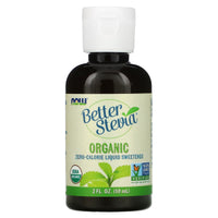 Now Foods, Betterstevia Liquid Organic, 2 fl oz - 733739069801 | Hilife Vitamins