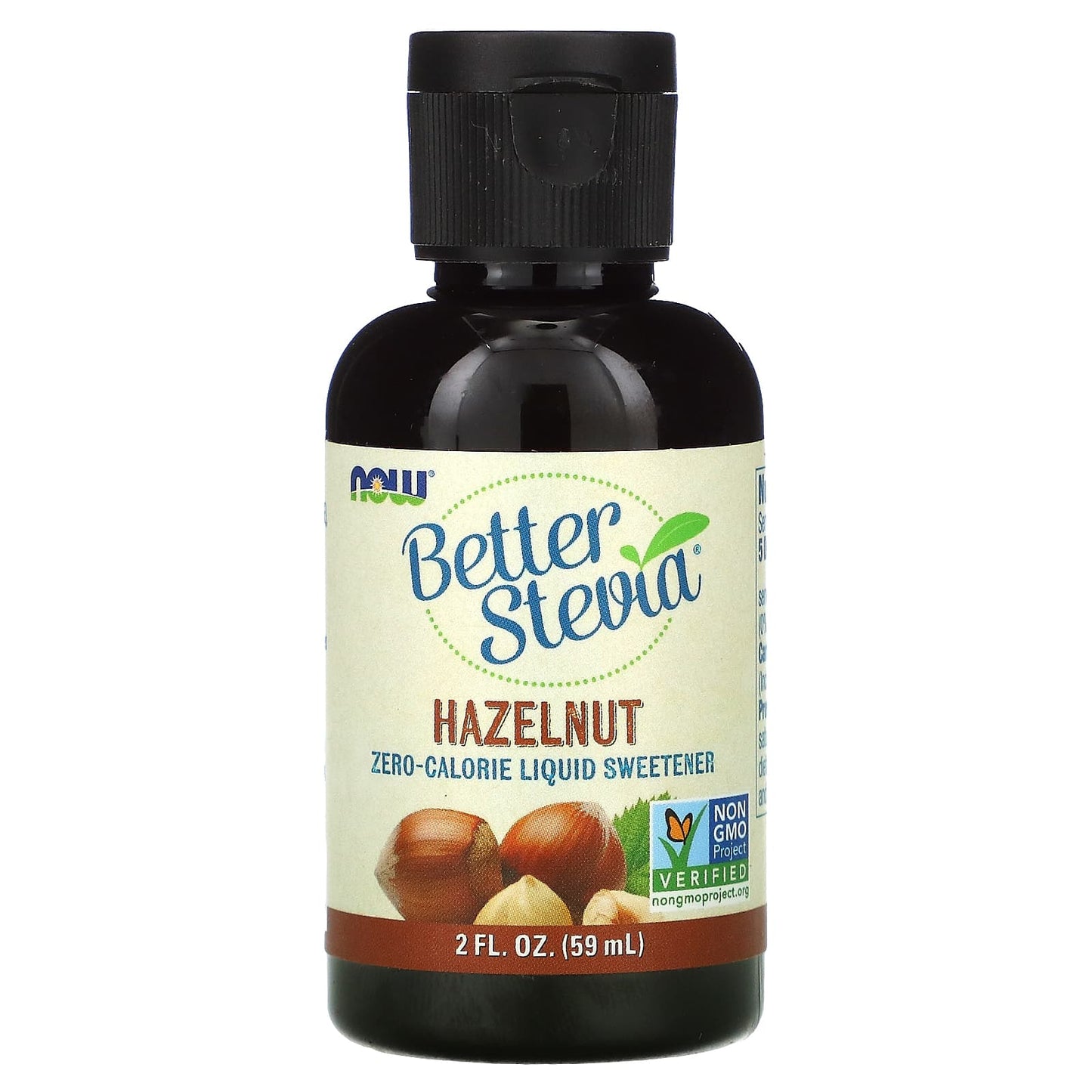 Now Foods, Betterstevia Hazelnut, 2 OZ OZ UPC 733739069818 | HiLife Vitamins