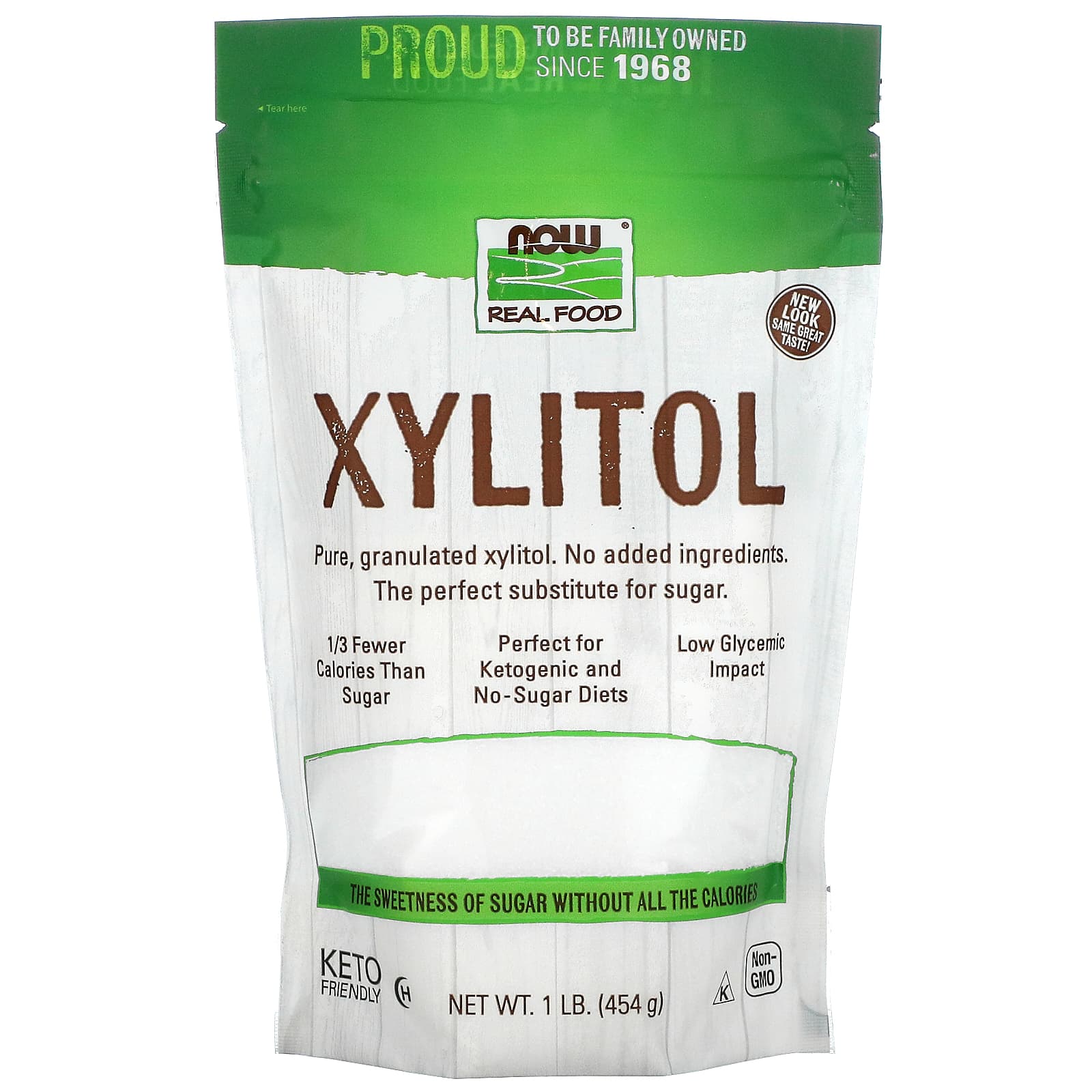 Now Foods, XYLITOL, 1 Powder UPC 733739069832 | HiLife Vitamins