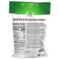 Now Foods, Almonds Rstd/Salted, 1 lb. LB UPC 733739070098 | HiLife Vitamins