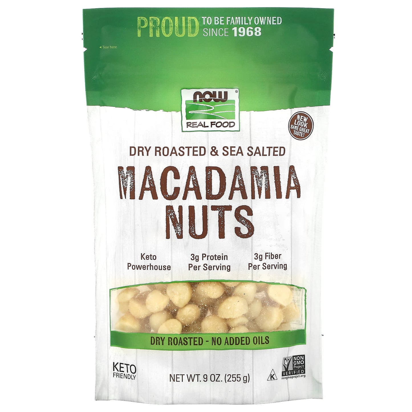 Now Foods, Macadamia Nuts R&S, 9 Oz UPC 733739070197 | HiLife Vitamins