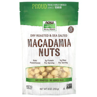 Now Foods, Macadamia Nuts R&S, 9 Oz UPC 733739070197 | HiLife Vitamins