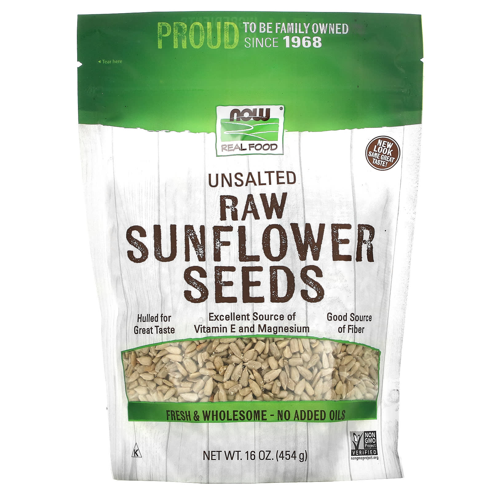 Now Foods, Sunflower Seeds Hulled Raw, 1 Capsules UPC 733739070500 | HiLife Vitamins