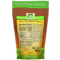 Now Foods, Organic Cashews, Raw, 10 OZ OZ UPC 733739070661 | HiLife Vitamins