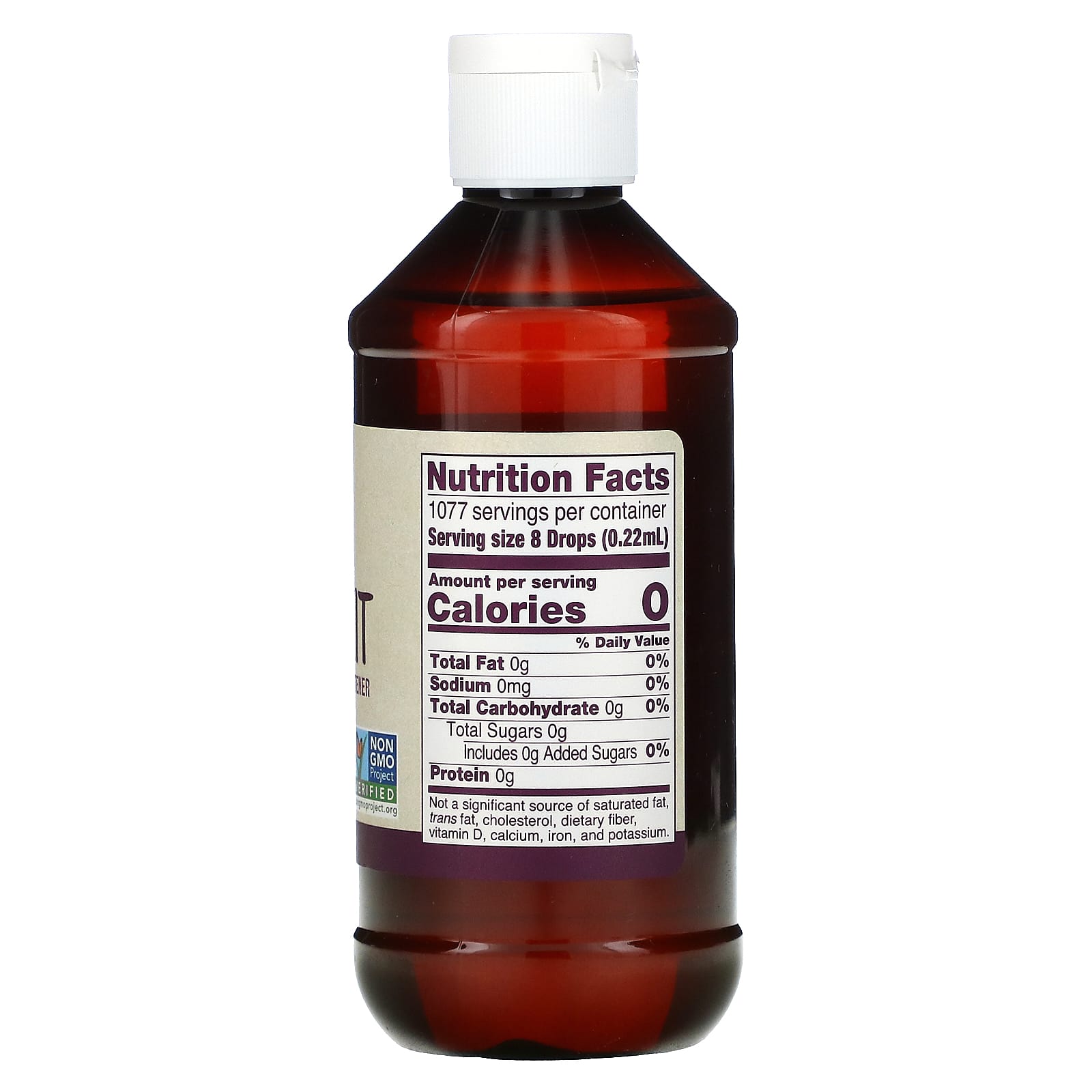 Now Foods, Real Food, Organic Monk Fruit, Zero-Calorie Liquid Sweetener, 8 fl oz UPC 733739071163 | HiLife Vitamins