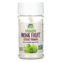 Now Foods, ORGANIC MONK FRUIT EXT POWDER, 1 Oz UPC 733739071200 | HiLife Vitamins