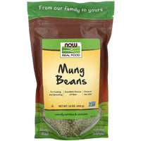 Now Foods, Mung Beans Sprout, 1 lb. LB UPC 733739072504 | HiLife Vitamins