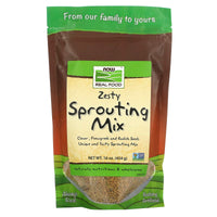Now Foods, SPROUT MIX ZESTY, 1 Powder UPC 733739072719 | HiLife Vitamins