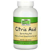 Now Foods, Citric Acid, 1 lb. Powder UPC 733739073211 | HiLife Vitamins