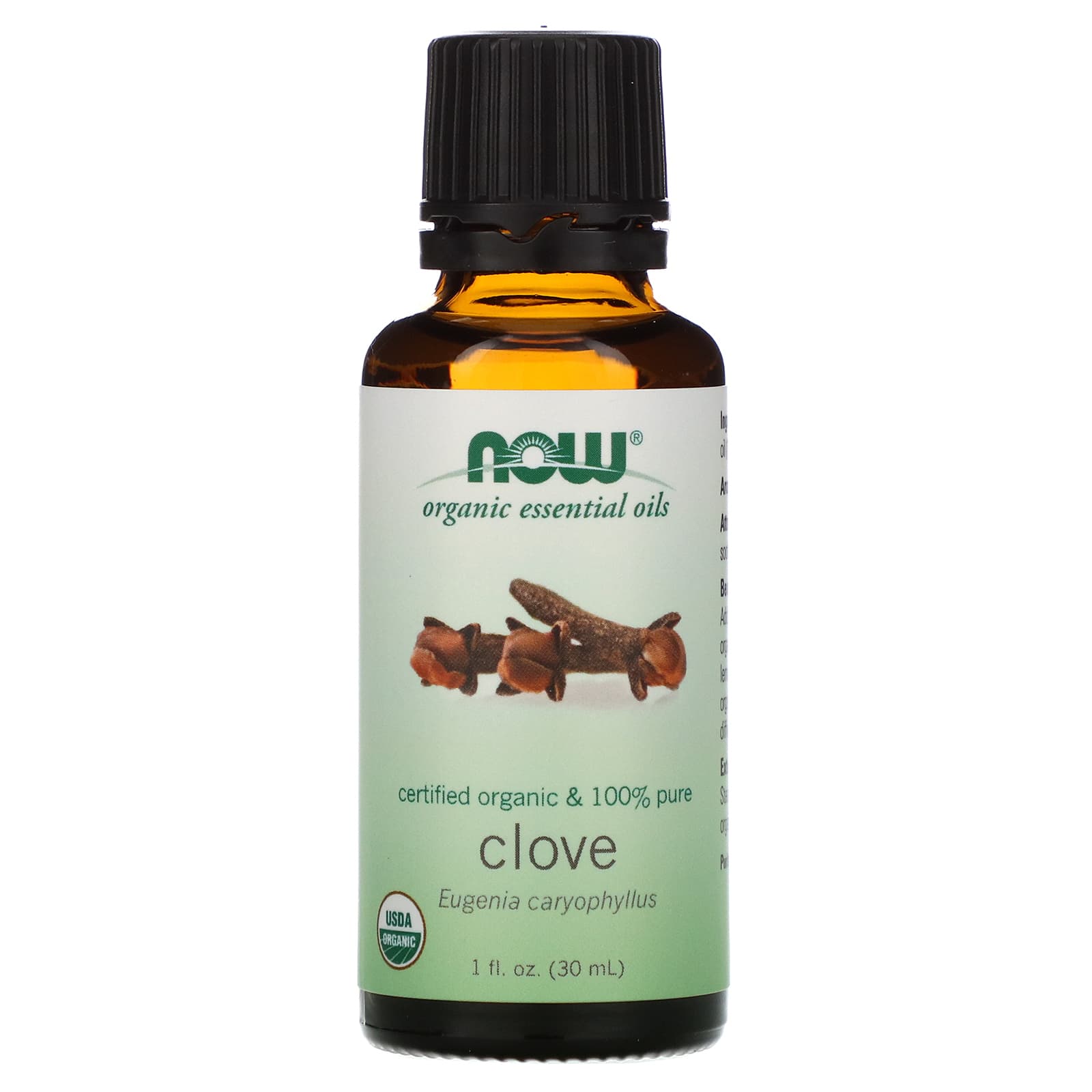 Now Foods, ORGANIC CLOVE OIL, 1 OZ UPC 733739074089 | HiLife Vitamins