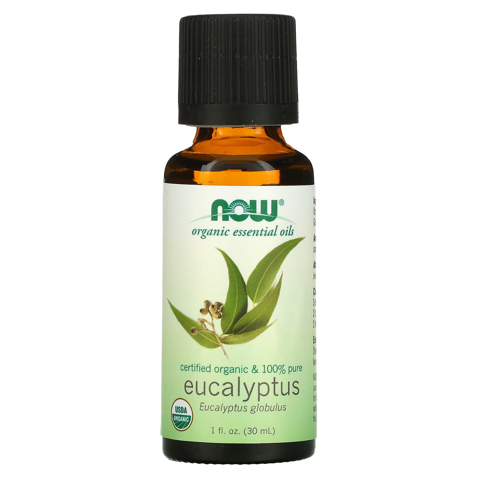Now Foods, Eucalyptus Oil Organic, 1 Fl. Oz UPC 733739074102 | HiLife Vitamins