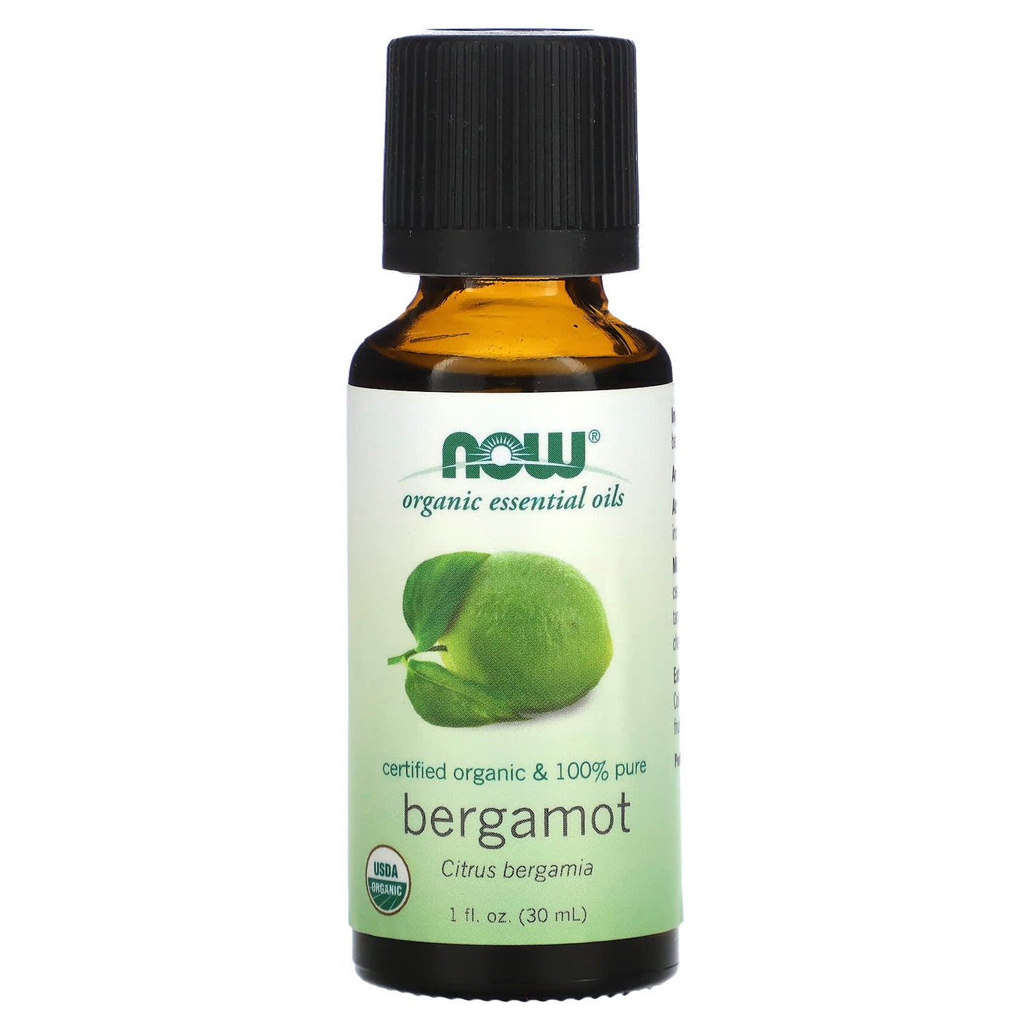 Now Foods, Organic Bergamot Oil, 1 Fl. Oz UPC 733739074140 | HiLife Vitamins