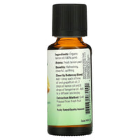 Now Foods, Lemon Oil Organic, 1 Fl. Oz UPC 733739074201 | HiLife Vitamins