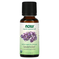 Now Foods, Lavender Oil Organic, 1 Fl. Oz UPC 733739074300 | HiLife Vitamins