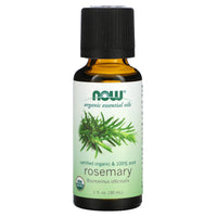 Now Foods, Rosemary Oil Organic, 1 Fl. Oz UPC 733739074607 | HiLife Vitamins