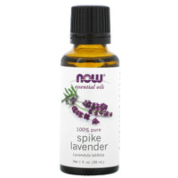 Now Foods, Spike Lavender Oil, 1 Fl. Oz UPC 733739074638 | HiLife Vitamins