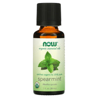 Now Foods, Organic Spearmint Oil, 1 fl. oz UPC 733739074652 | HiLife Vitamins