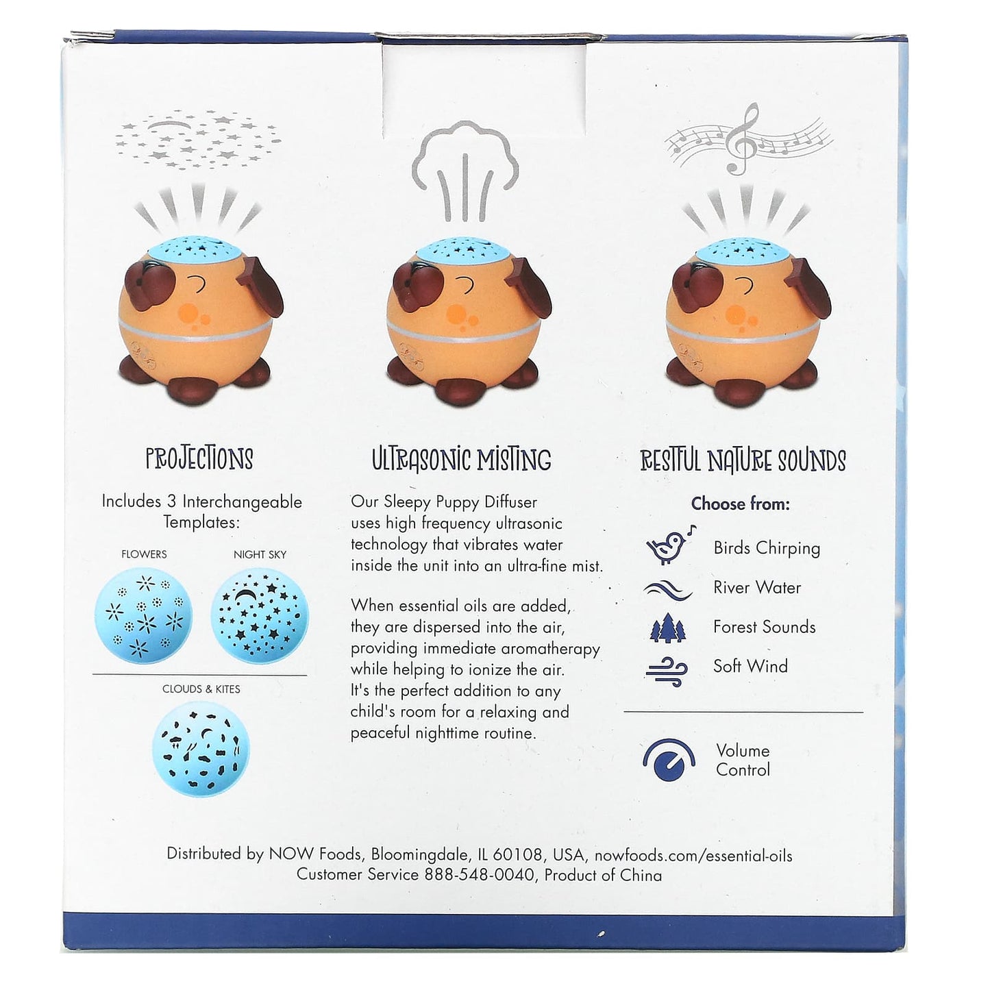 Now Foods, Sleepy Puppy Diffuser, Each UPC 733739074843 | HiLife Vitamins