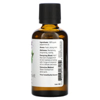 Now Foods, Peppermint Oil, 2 OZ oil UPC 733739074959 | HiLife Vitamins