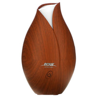 Now Foods, Wood Grain Ultrasonic Oil Diffuser, GRAIN oil UPC 733739075192 | HiLife Vitamins
